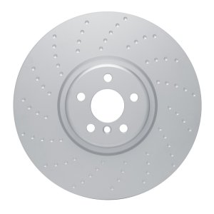 BMW 840i Brake Rotor (1) - Left Front - R1 Concepts - GeoSPEC Dimpled - `19-`22